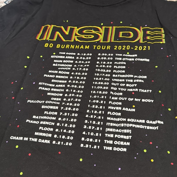 Bo burnham T-shirt inside
Size M - Picture 4 of 4